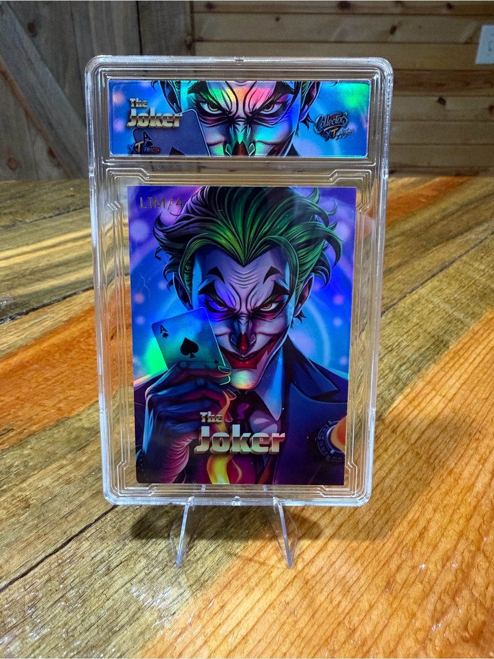The Joker Trading Card Limited Edition Collectors XT Slab